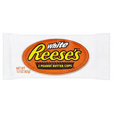 Reese's Cup 2pk White Chocolate 1.39oz 24ct - candynow.ca