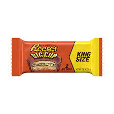 Reese's Cup King Size 2pk Big Cup 2.8oz 16ct (BB APR 30 2020) - candynow.ca