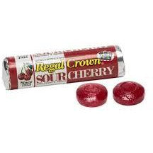 Regal Crown Roll Sour Cherry 24ct - candynow.ca