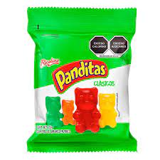 Ricolino Panditas Gomitas Clasicos Gummy Bears 4.4oz 6ct (Mexico)