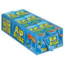 Rip Rolls Blue Raspberry 1.4oz 24ct