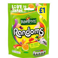Rowntrees Randoms Bags 150g 9ct (UK)