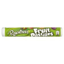 Rowntrees Fruit Pastilles Rolls 52.5g 32ct (UK) - candynow.ca