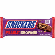 Snickers Peanut Brownie Singles 1.2oz 24ct