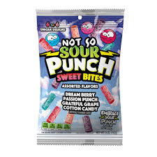 Sour Punch Not So Sour Bites Peg 5oz 12ct