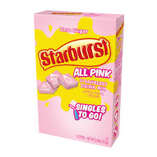 Starburst All Pink Strawberry Singles to Go 0.43oz 12ct