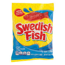 Swedish Fish Red Peg Bags 5oz 12ct - candynow.ca