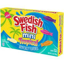 Swedish Fish Tropical Theater Box 3.50 Oz 12ct