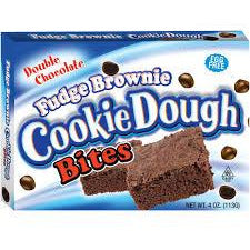Cookie Dough Bites Fudge Brownie 3.1oz 12ct - candynow.ca