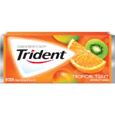 Trident Single Tropical Twist 14pc 12ct - candynow.ca