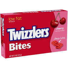 Twizzlers Theater Box Cherry Classic Bites 5oz 12ct - candynow.ca