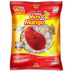 Vero Paleta Mango 40ct (Mexico) - candynow.ca