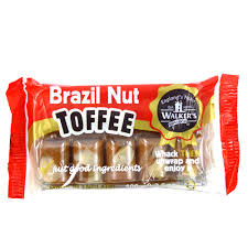 Walkers Brazil Nut Toffee 100g 10ct (UK) - candynow.ca