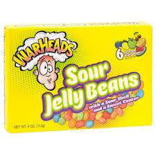 Warheads Theater Box Sour Jelly Beans 4oz 12ct - candynow.ca