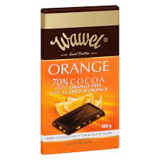 Wawel Chocolate Superior Dark 70% Orange Peel 100g 12ct (Europe)