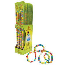 World's Biggest Sour Candy Necklace 2.13oz (60g) 24ct - candynow.ca