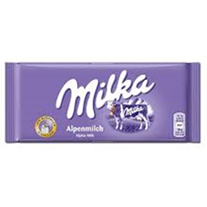 Milka Alpine Milk Tablet 100g 24ct (Europe)