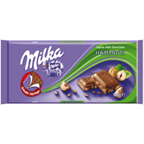 Milka Hazelnut 100g 22ct (Europe)