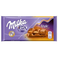 Milka Triple Caramel 90g 20ct (Europe)