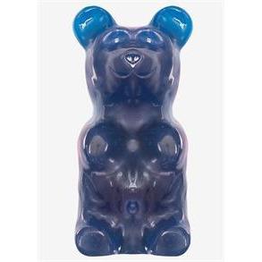 World's Largest Gummy Bear Cherry, Blue Raspberry, Sour Apple 5lb (2.26kg) NEW BLISTER PACKING (FIRM, STANDS ON THE SHELF) 3ct