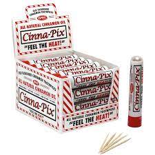 Cinna-Pix Cinnamon Toothpicks Tubes 24ct