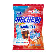Hi Chew Soda Pop Bag 2.82oz 6ct - candynow.ca