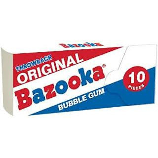 Bazooka Wallet Throwback 10pcs 2.11oz 12ct