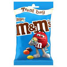 M&M's Crispy Treat Bag 77g 16ct (UK)