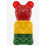 Giant Gummy Bear NO STICK 3 Tone Assorted Blister Pack 0.5lb 12ct